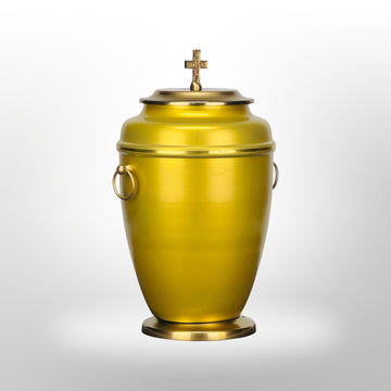 Goldene Urne mit Kreuz, 3,5 l