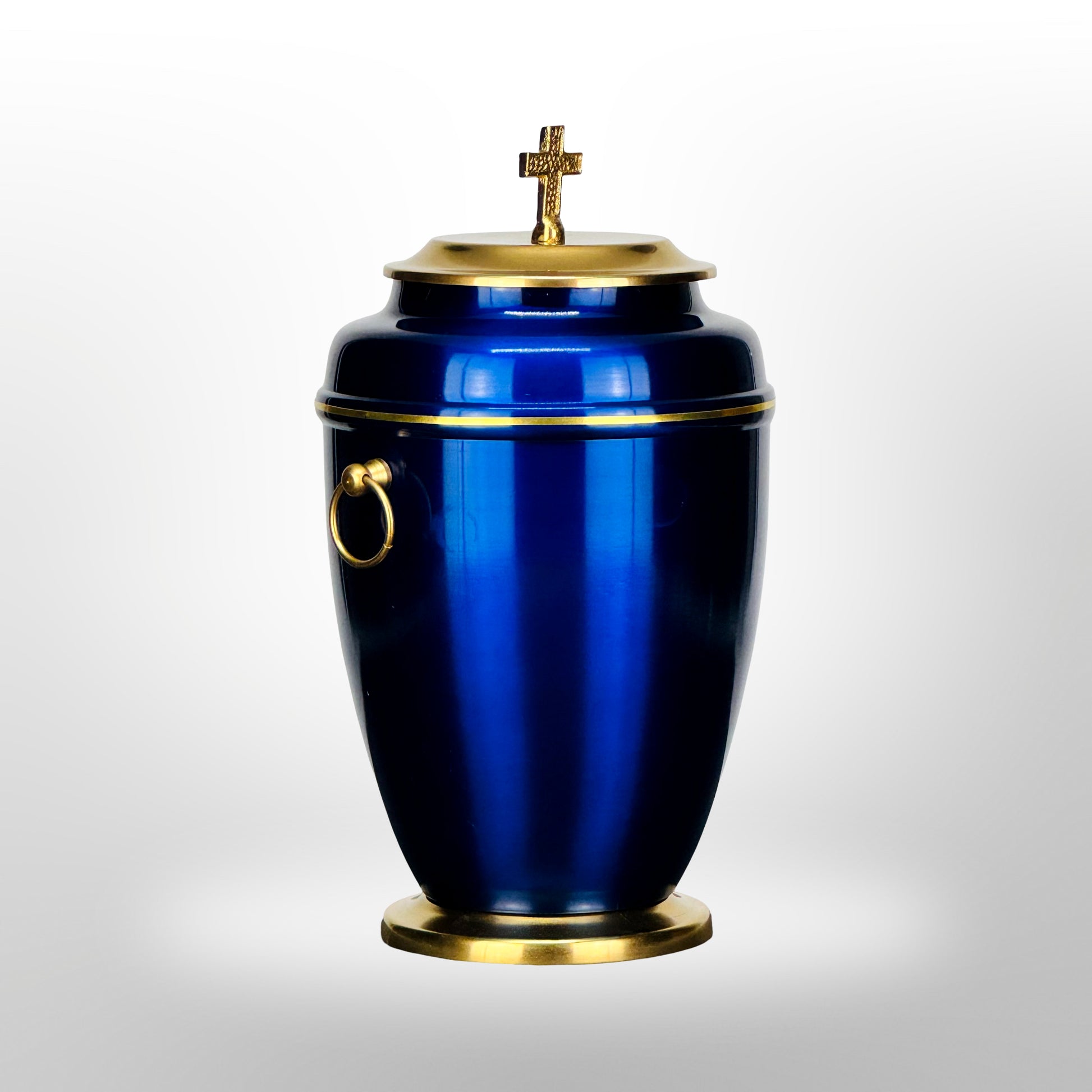 Metallurne Blau mit goldenem Kreuz — 3,5 l
