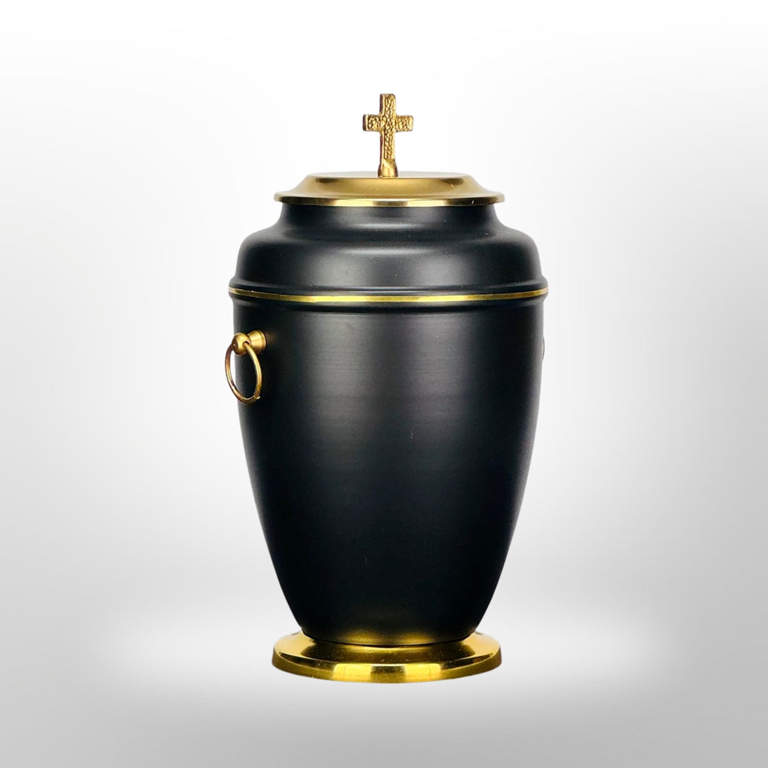 Metallurne Schwarz mit goldenem Kreuz — 3,5 l