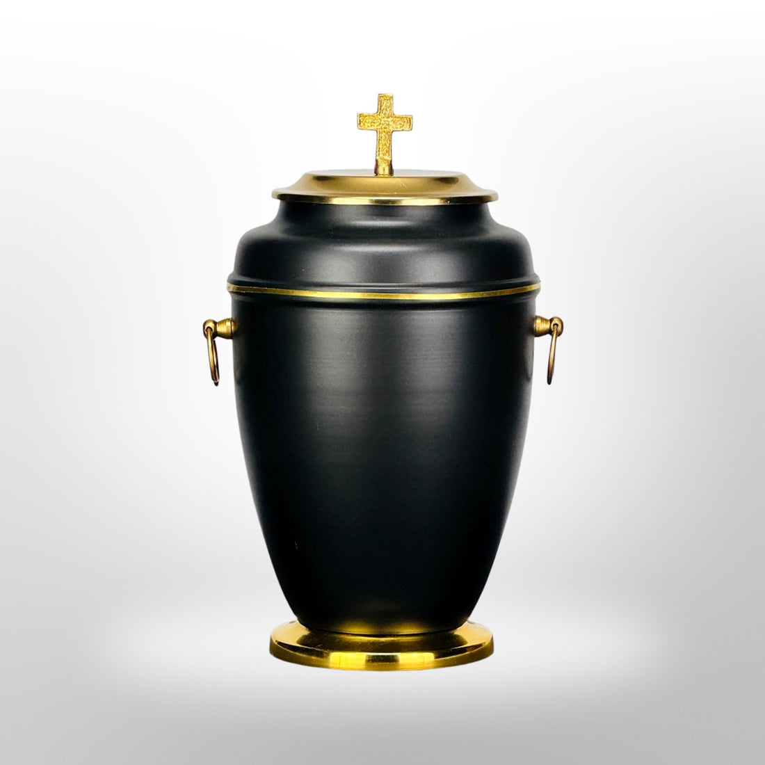 Metallurne Schwarz mit goldenem Kreuz — 3,5 l