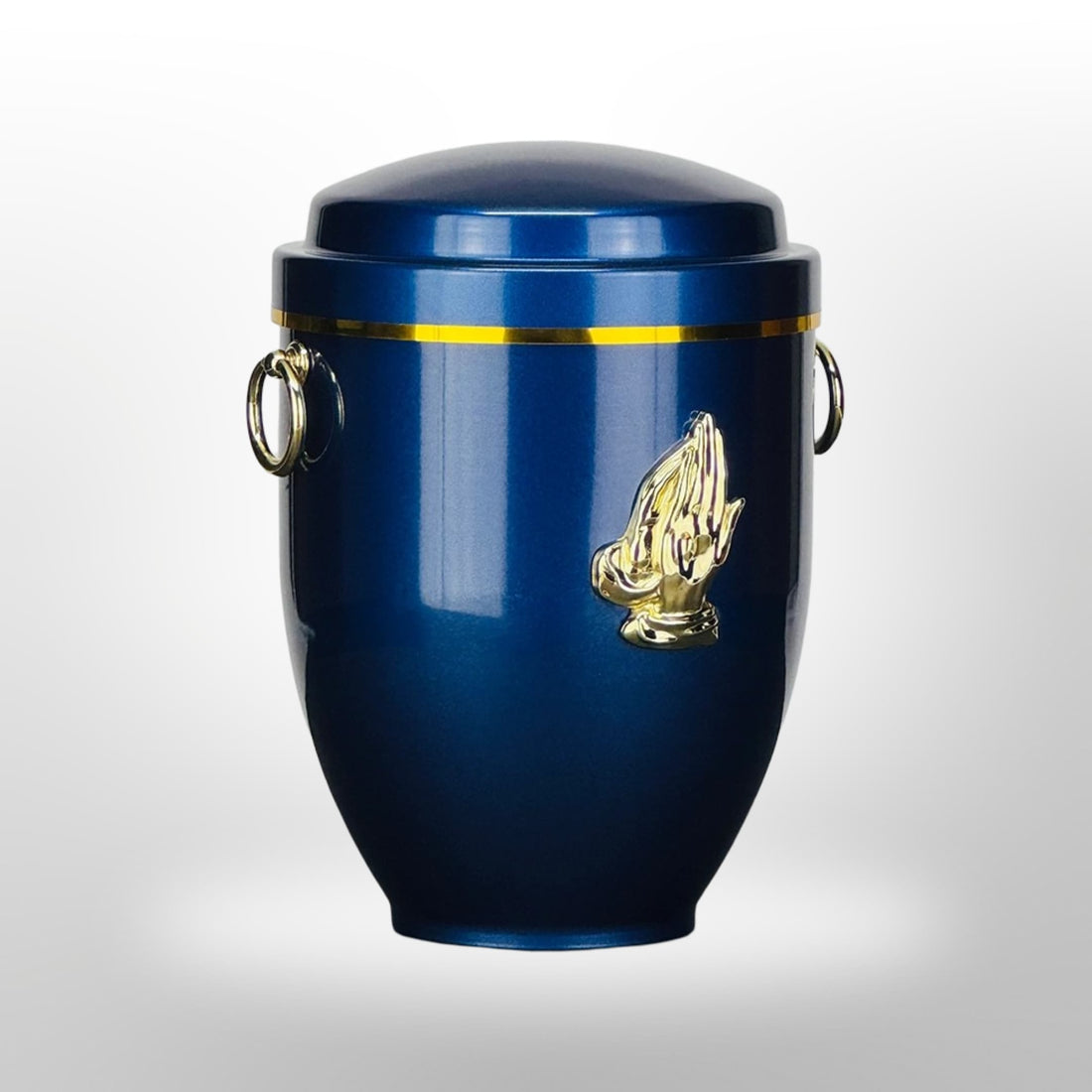 Metallurne in Blau mit Griffen und Händen, 3,5 l