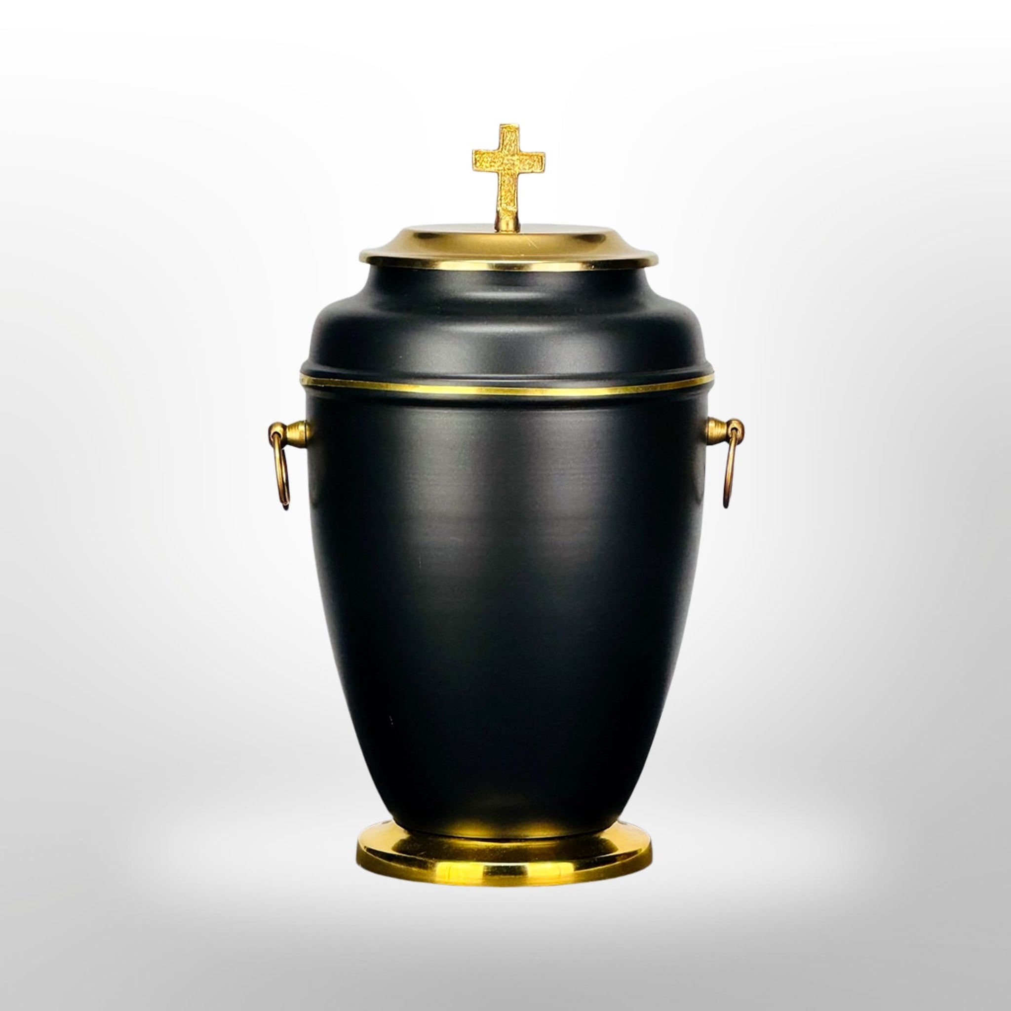 Metallurne Schwarz mit goldenem Kreuz — 3,5 l