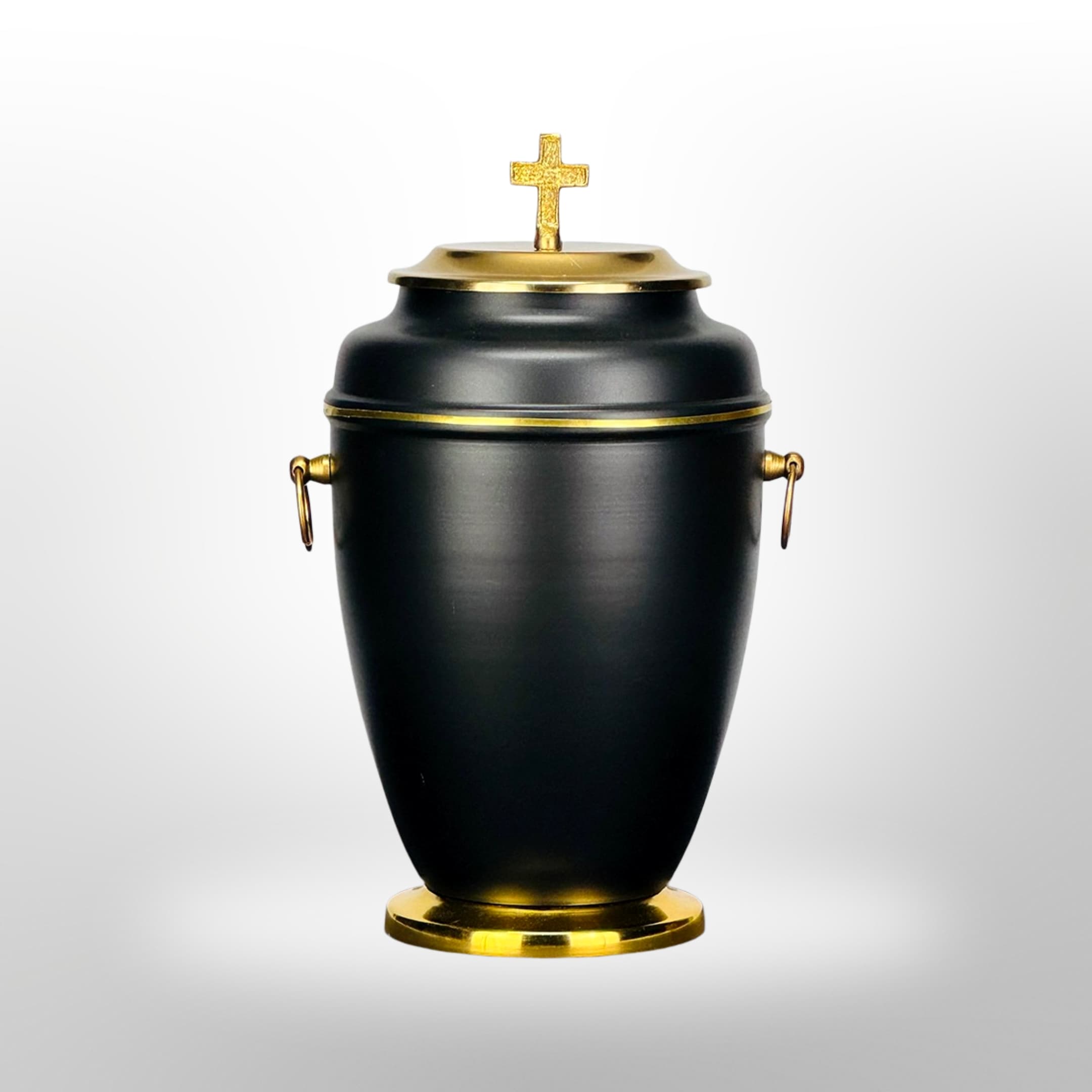 Metallurne Schwarz mit goldenem Kreuz — 3,5 l