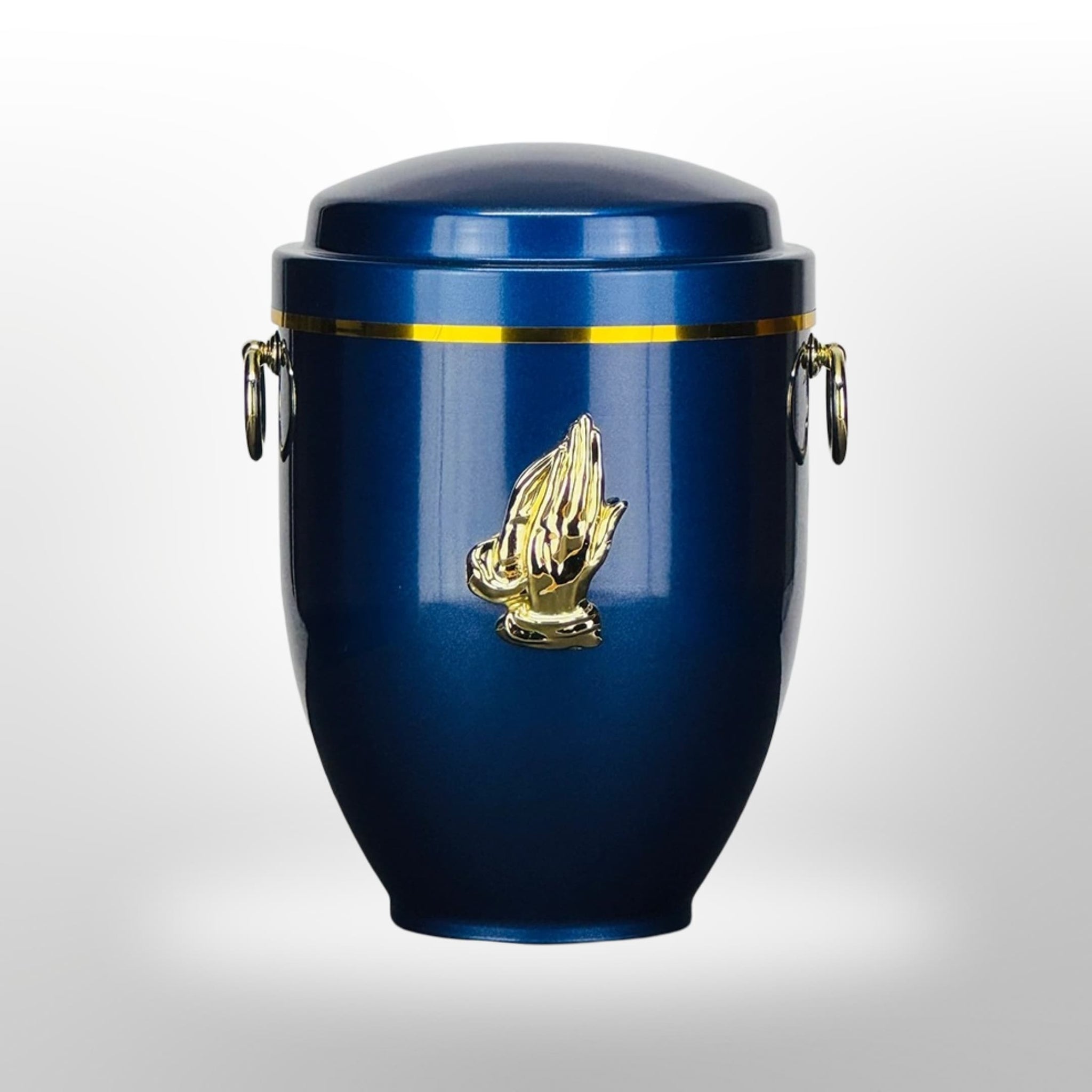 Metallurne in Blau mit Griffen und Händen, 3,5 l