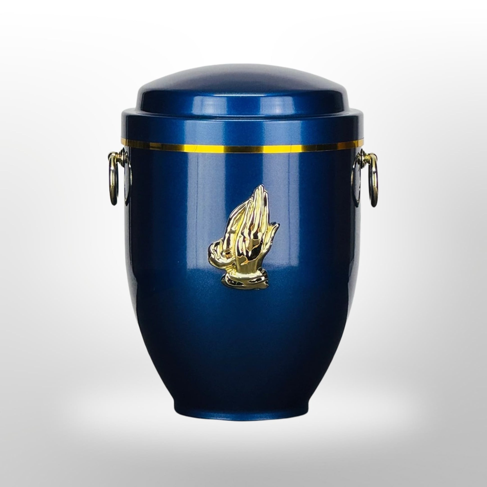 Metallurne in Blau mit Griffen und Händen, 3,5 l