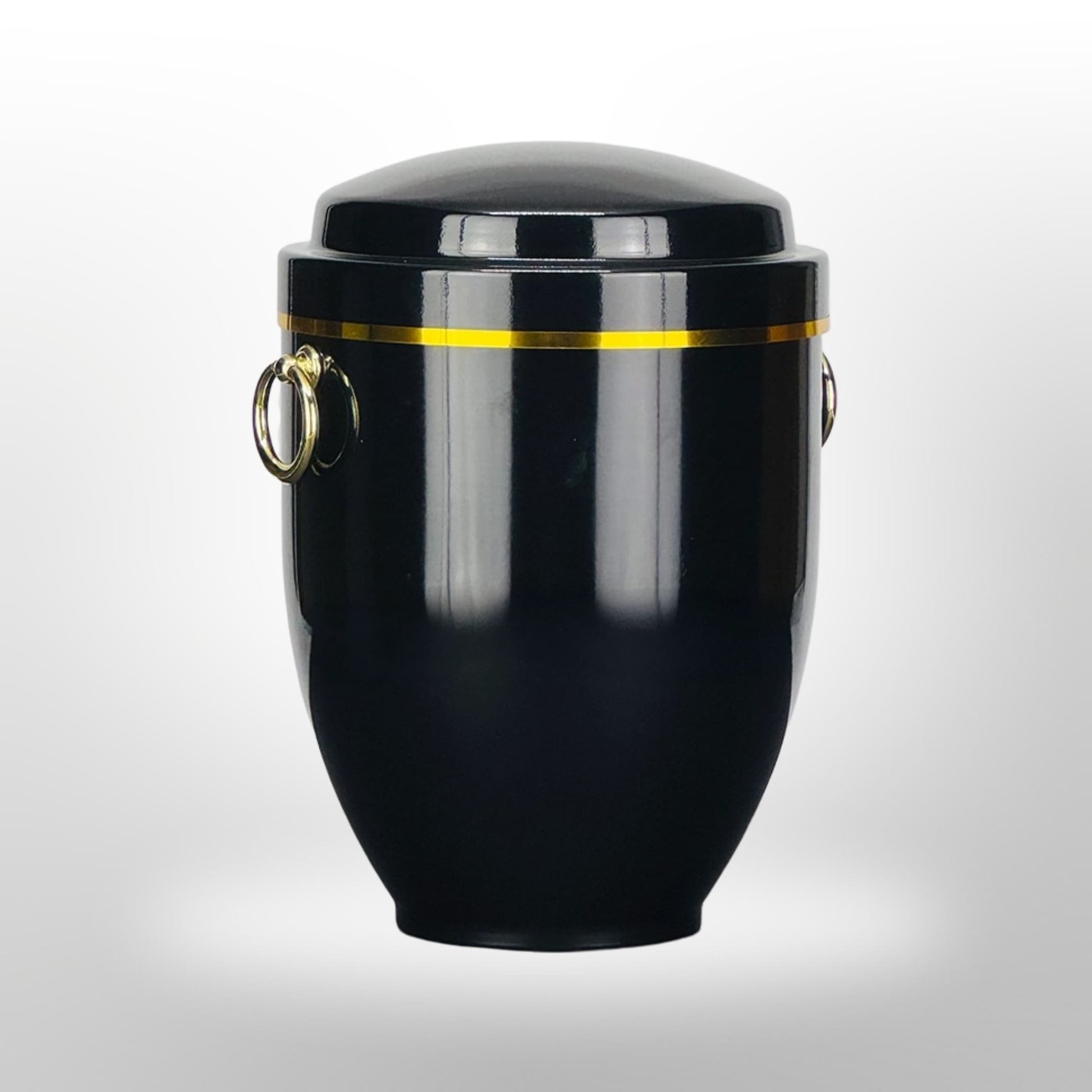 Metallurne in Schwarz mit Griffen. 3,5l