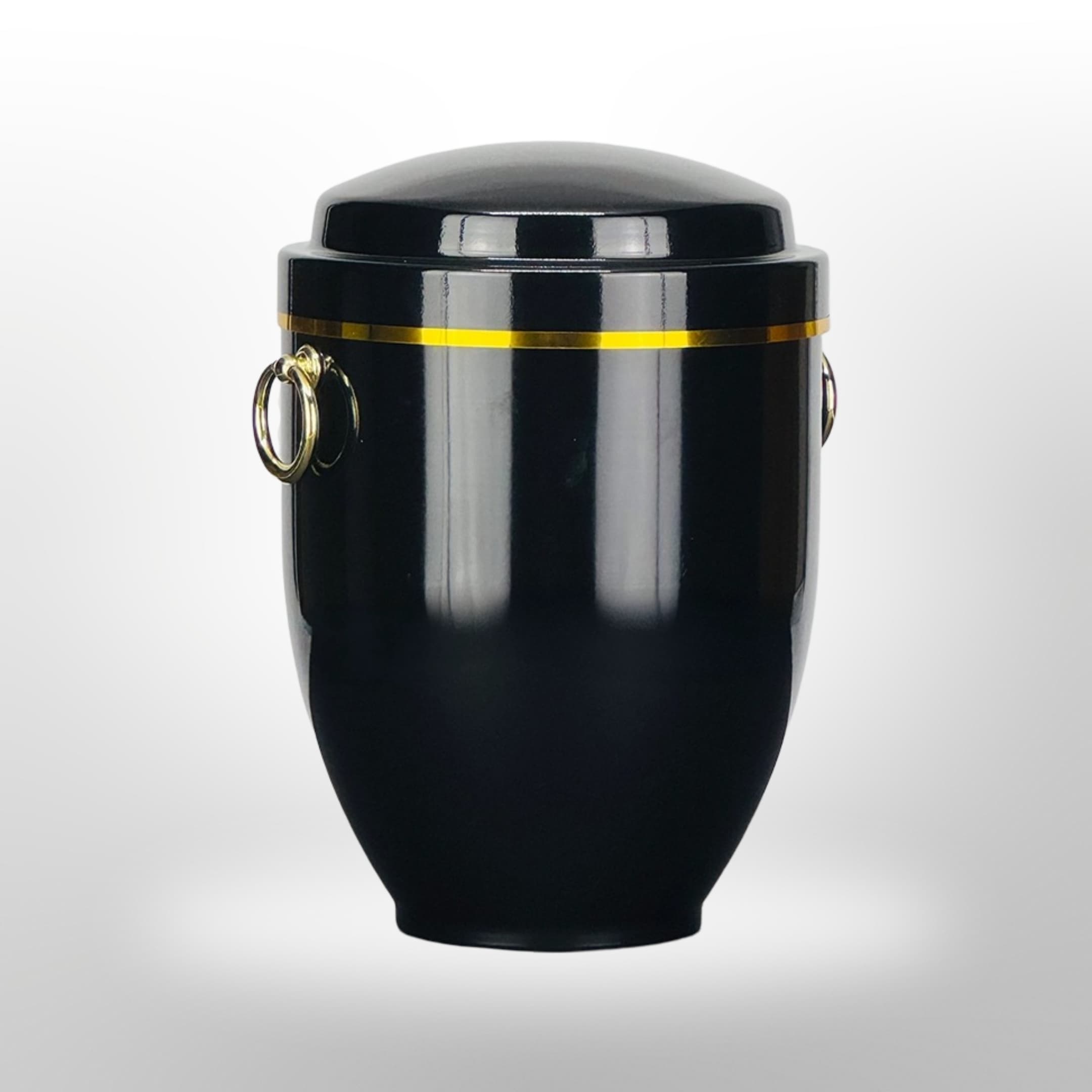 Metallurne in Schwarz mit Griffen. 3,5l